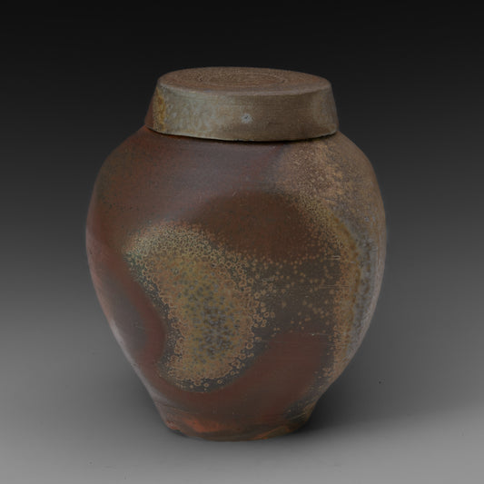 (#23) Square Covered Jar