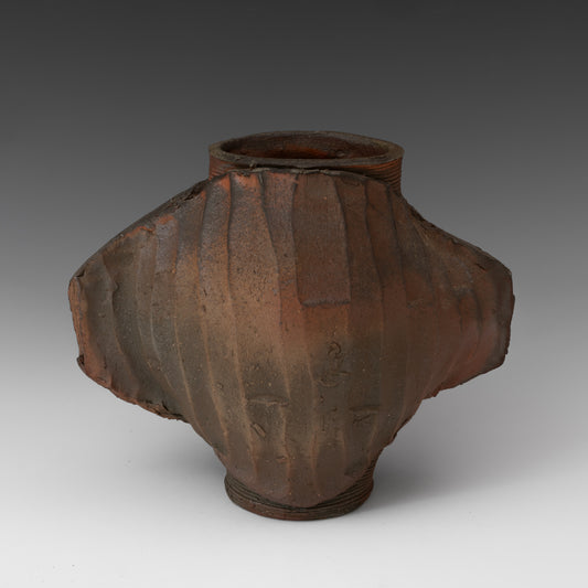 (#43) Furrowed Vase