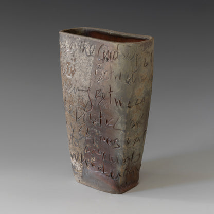 Flattened Asemic Vase