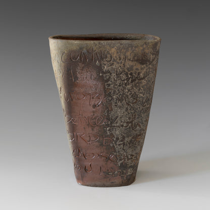 Flattened Asemic Vase